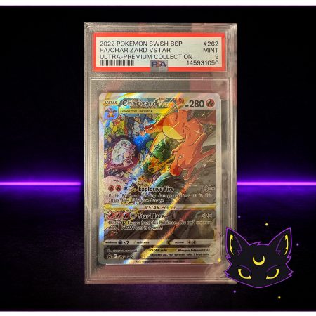 Charizard V-STAR PSA9
