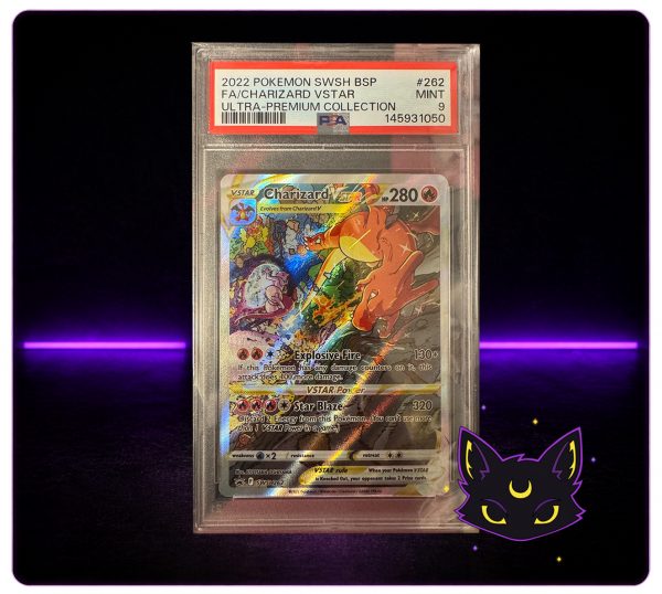 Charizard V-STAR PSA9