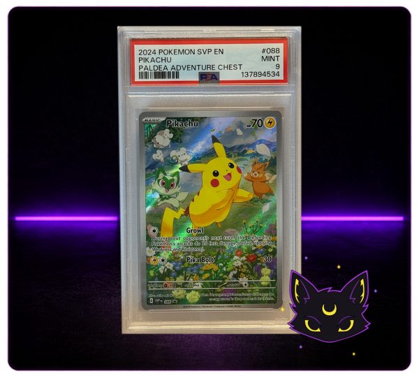 Pikachu Promo PSA9