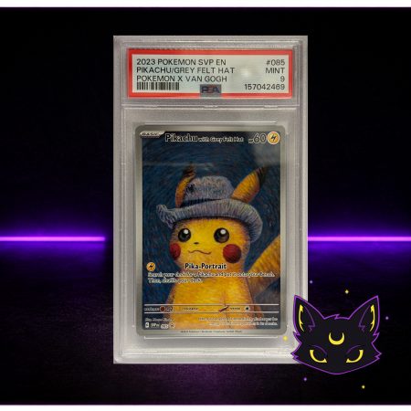 Pikachu Van Gogh PSA9