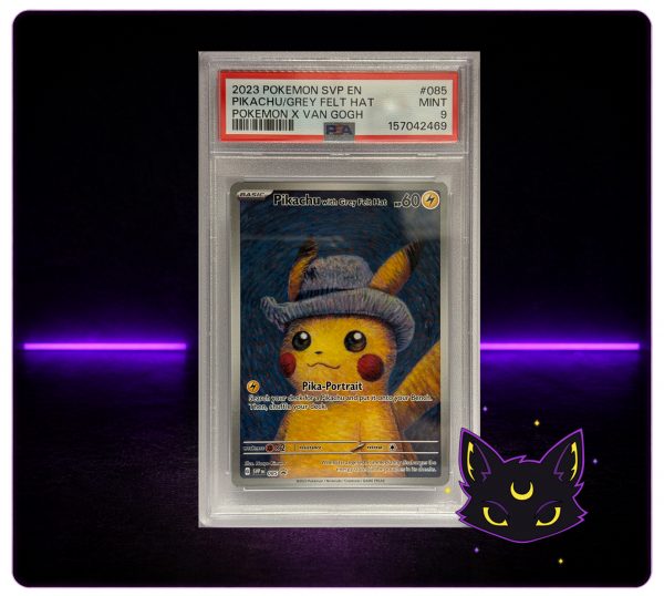 Pikachu Van Gogh PSA9