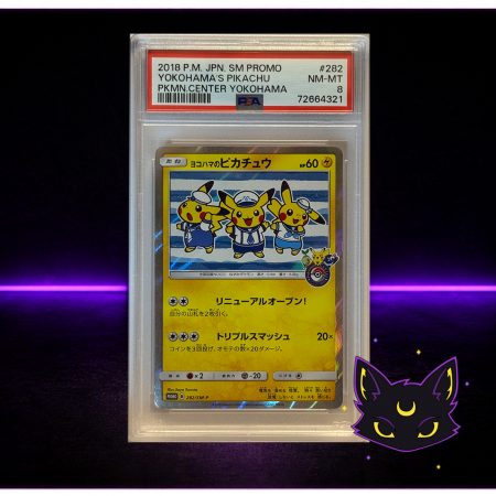 Pikachu Yokohama PSA8