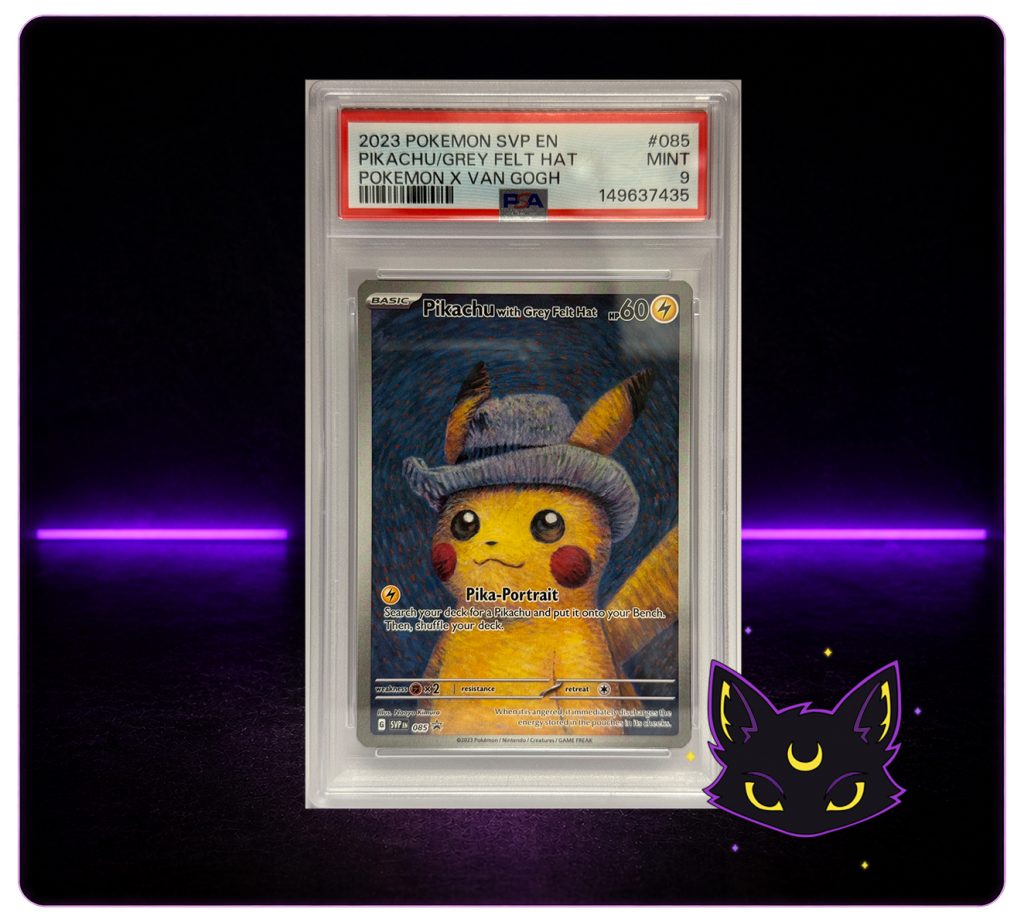 Pikachu Van Gogh  PSA9